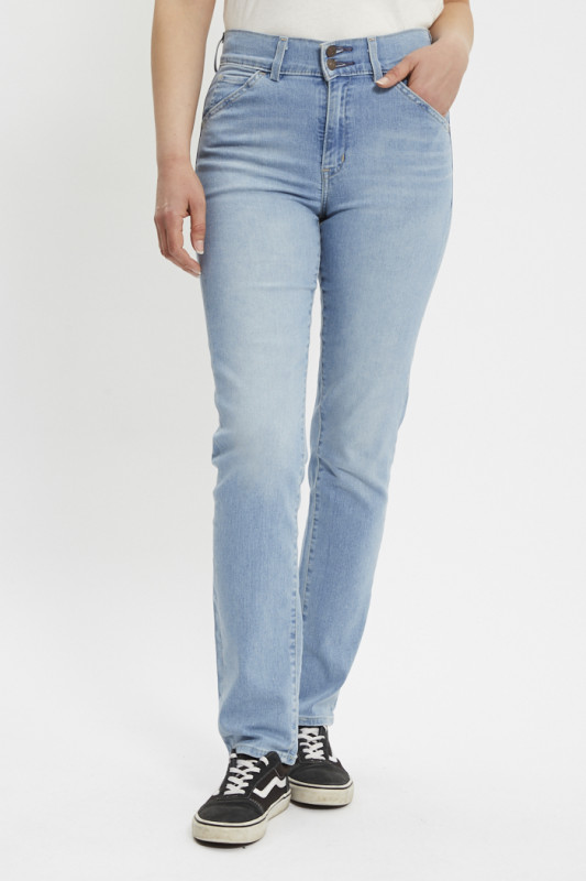 Jeans 724 straight light indigo femme