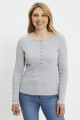 T-shirt manches longues vacationer gris