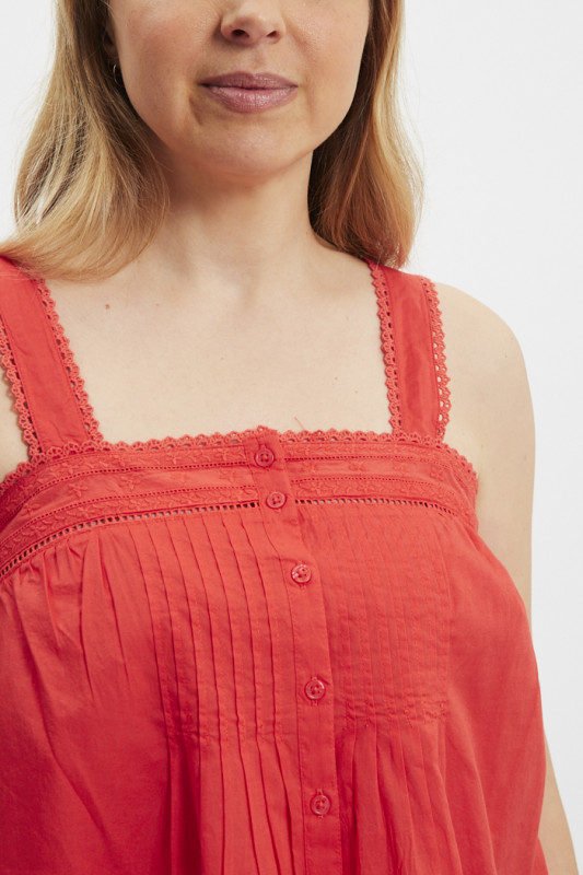 Débardeur blousant Cici rouge levi's