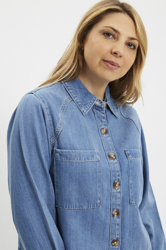Chemise en jean Tyla lightweight