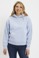 Sweat à capuche Heritage parme