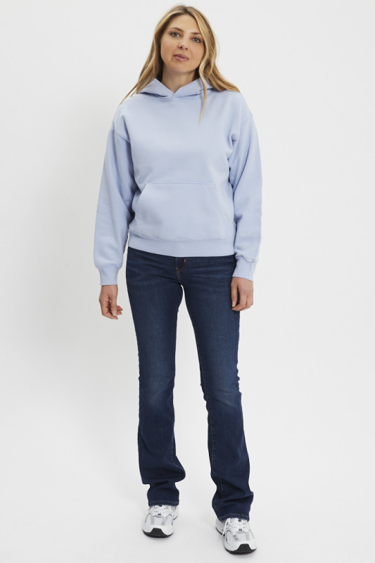 Sweat à capuche Heritage parme femme levi's