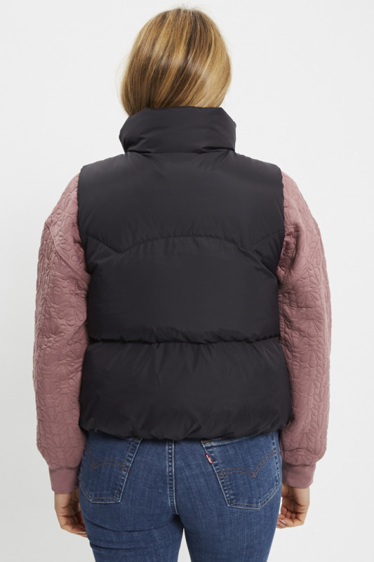 Doudoune sans manche Western Bubble noire