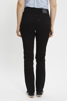 Jeans 724 high rise straight soft blac