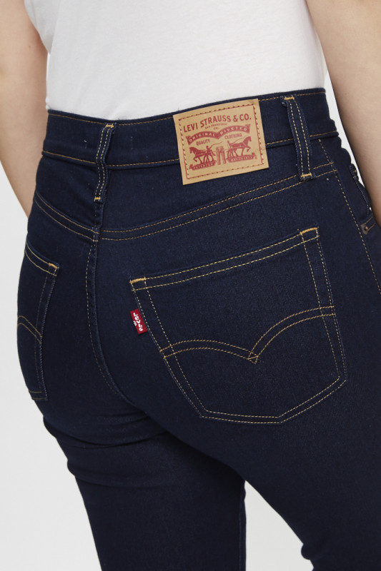 Jeans 724 coupe droite taille haute cast shadows levi's