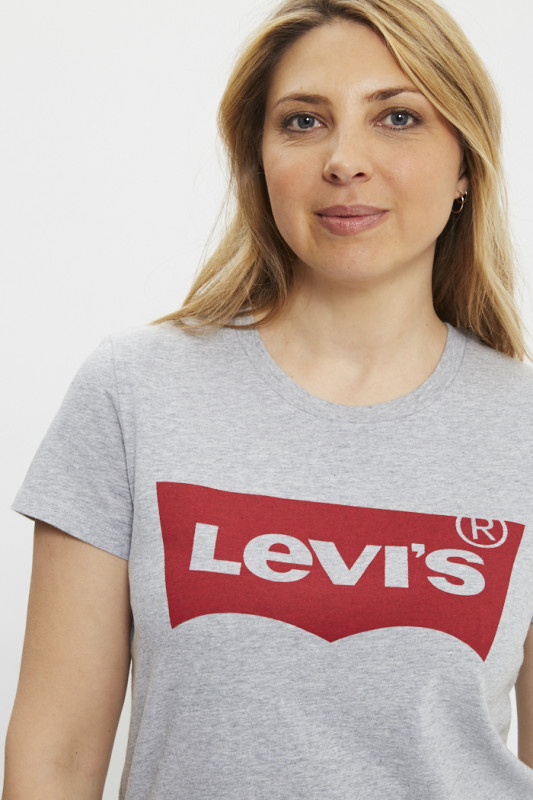 T-shirt perfect batwing gris femme levi's