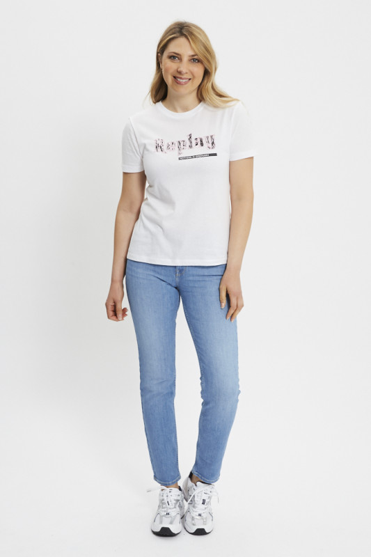 Jeans Elly denim délavé  femme Lee