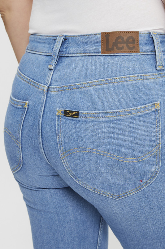 Jeans Elly denim délavé  femme Lee