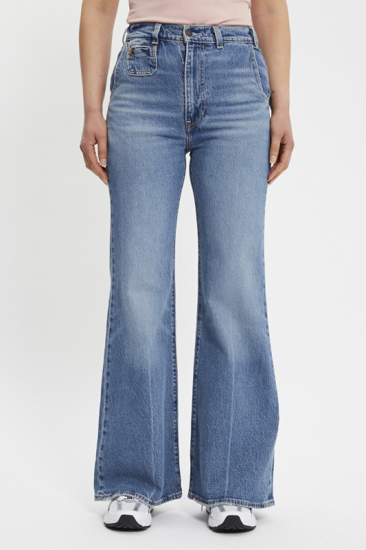 Jeans vintage ribcage bells femme