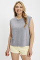 Débardeur Boxy gris