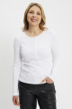 T-shirt Dry Goods vacationner blanc