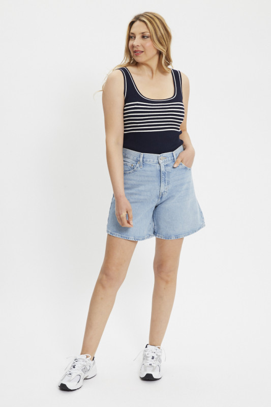 Short baggy taille haute  levi's