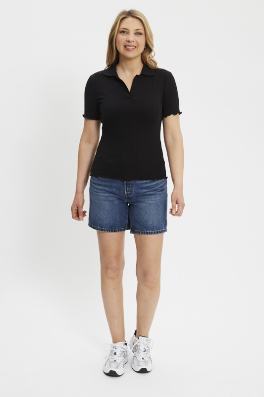 Short 501 mi-cuisse dark indigo levi's