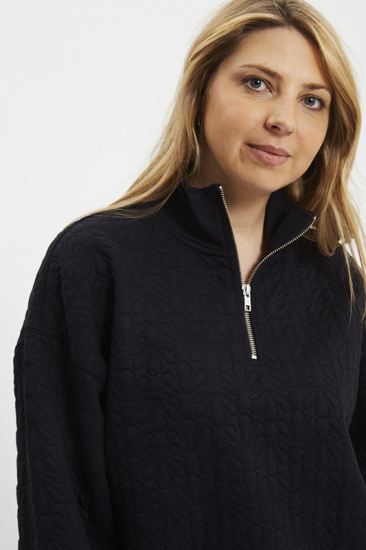 Sweat Navarro col camionneur noir femme levi's