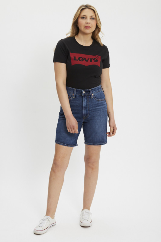 Perfect t-shirt mineral black femme levi's