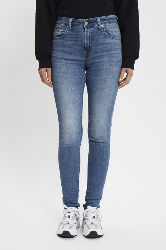Jeans 721 high rise skinny medium indigo femme