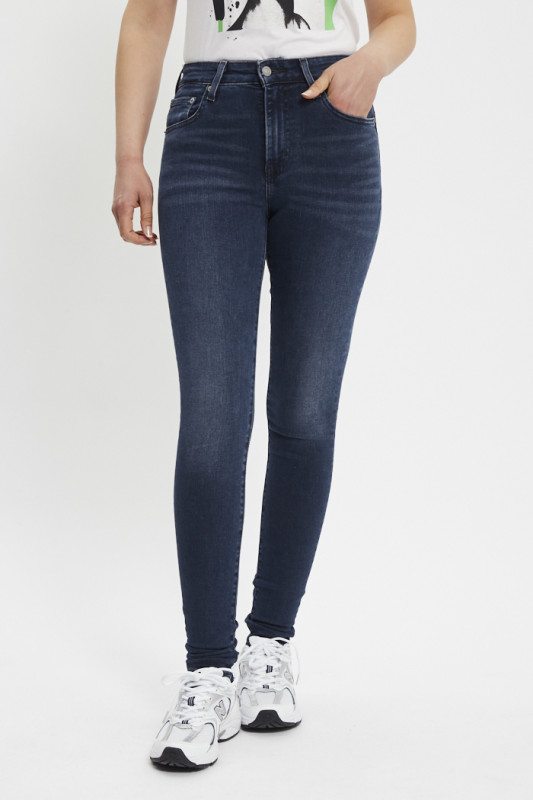 Jeans 721 high rise skinny dark indigo  femme