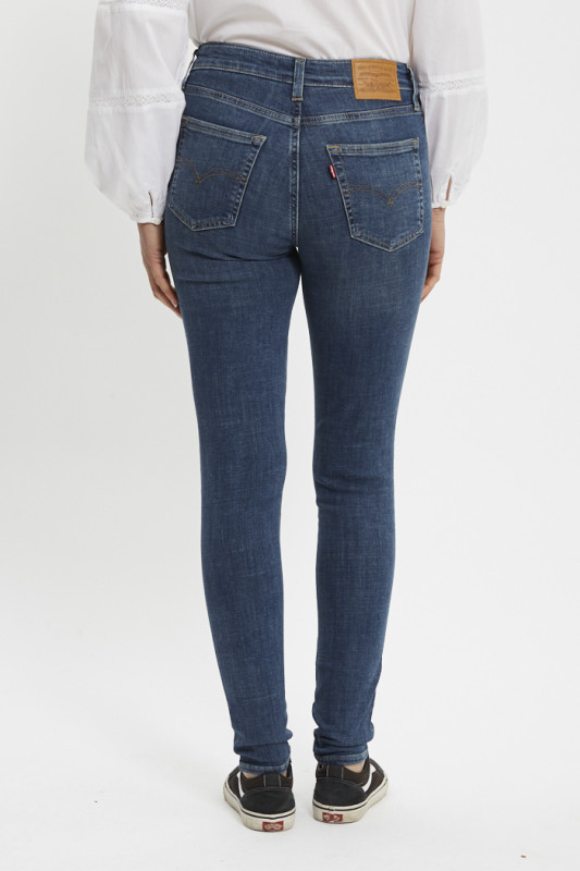 Jeans 721 taille haute skinny dark indigo