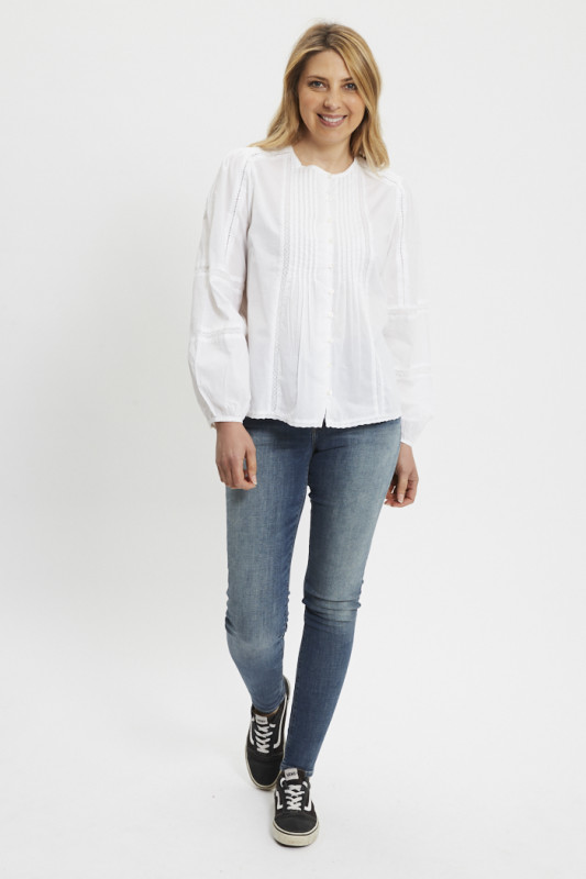 Jeans 721 taille haute skinny dark indigo femme levi's