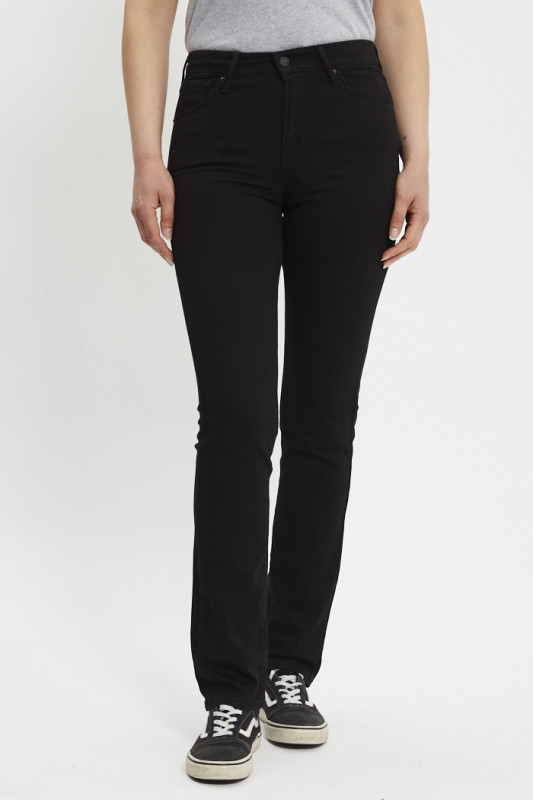 Jeans 724 high rise straight noir femme