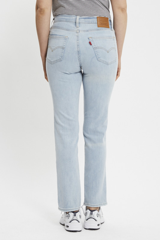 Jeans 724 high rise straight light indigo  femme