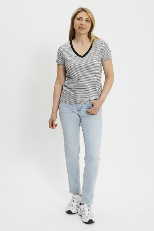 Jeans 724 high rise straight light indigo  levi's