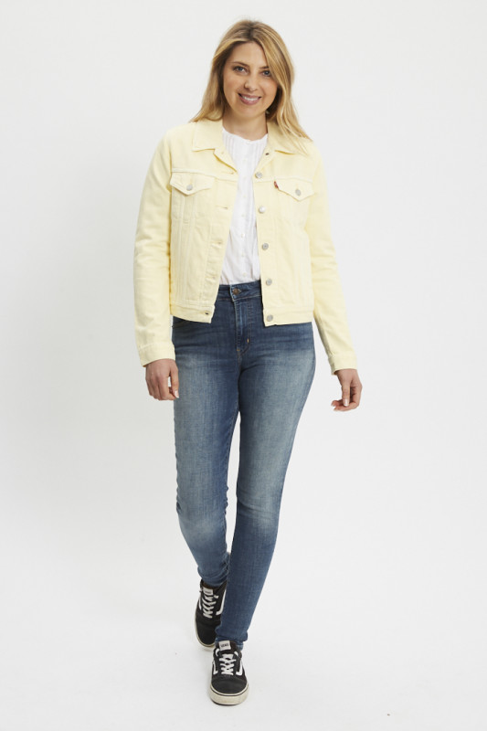 Veste Original Trucker jaune femme Levi's