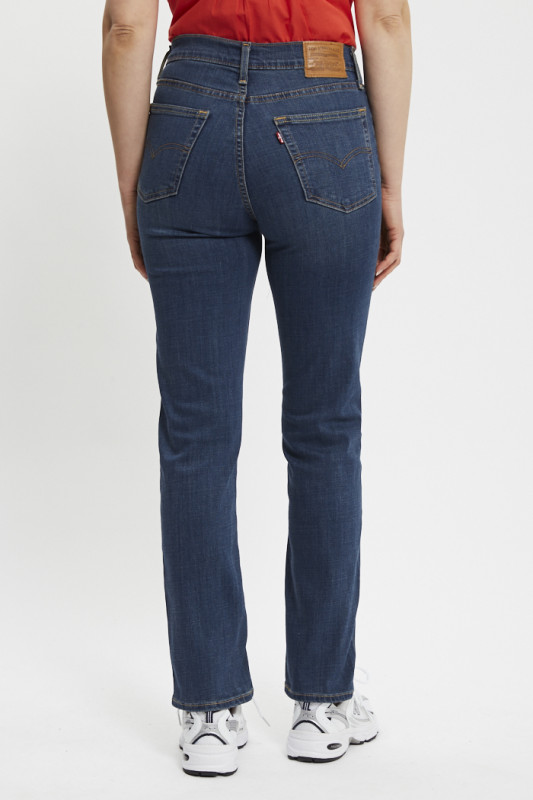 Jeans 724 taille haute straight dark indigo