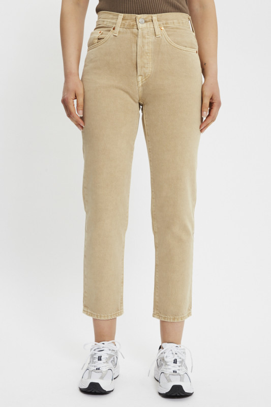 Jeans court 501 Original beige levi's