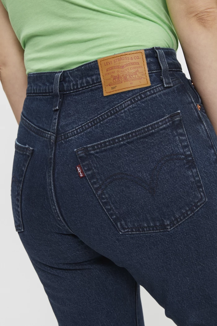 Jean Femme J.CREW Boot Cut Stretch Taille 28S Court - Délavé Foncé, Coton/élasthanne, Neuf Sans étiquette