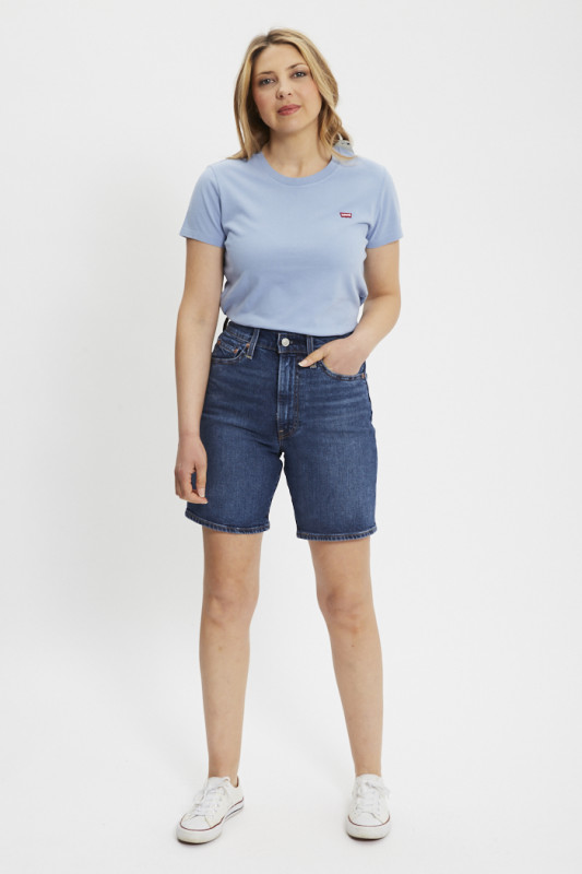 T-shirt Perfect bleu en coton femme Levi's