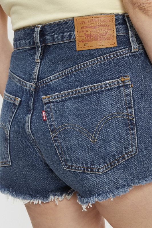 Short 501 original dark indigo levi's