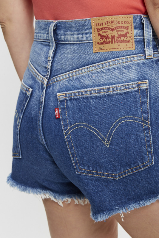 Short 501 original short tahitian blue levi's