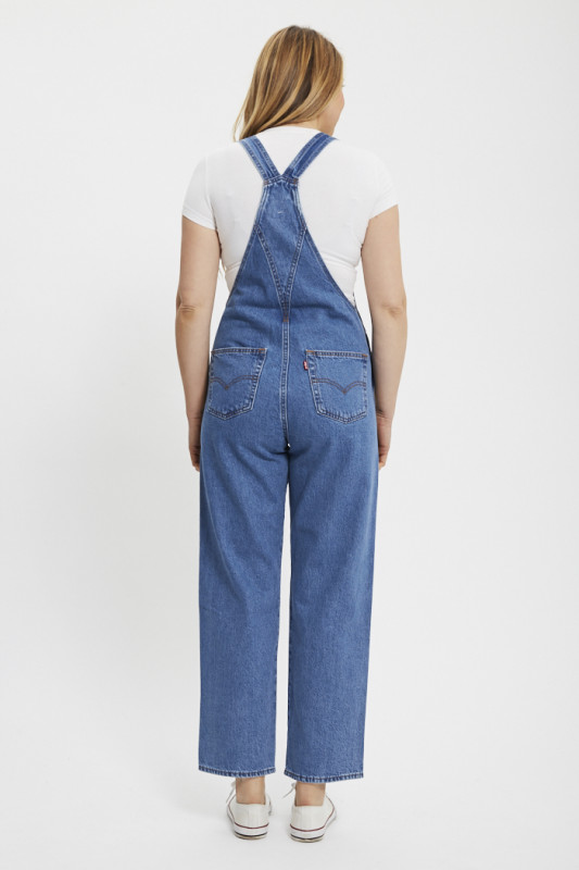 Salopette vintage dark indigo