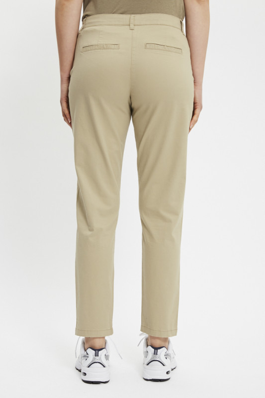 Pantalon chino pour femme jacqueline de yong beige