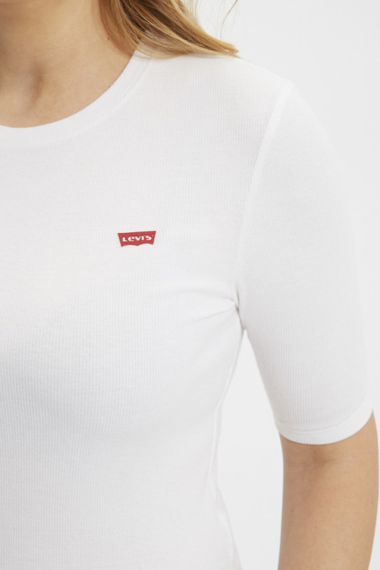 T-shirt Luca slim blanc levi's