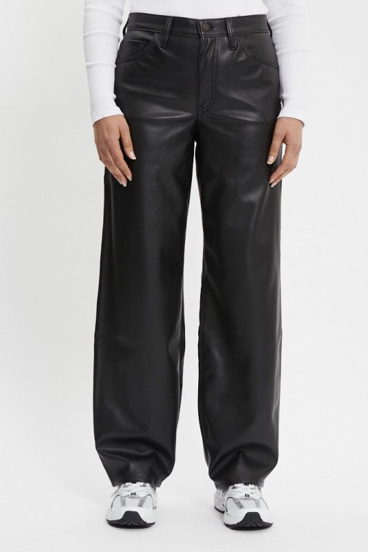 Jeans Baggy Dad simili cuir femme levi's