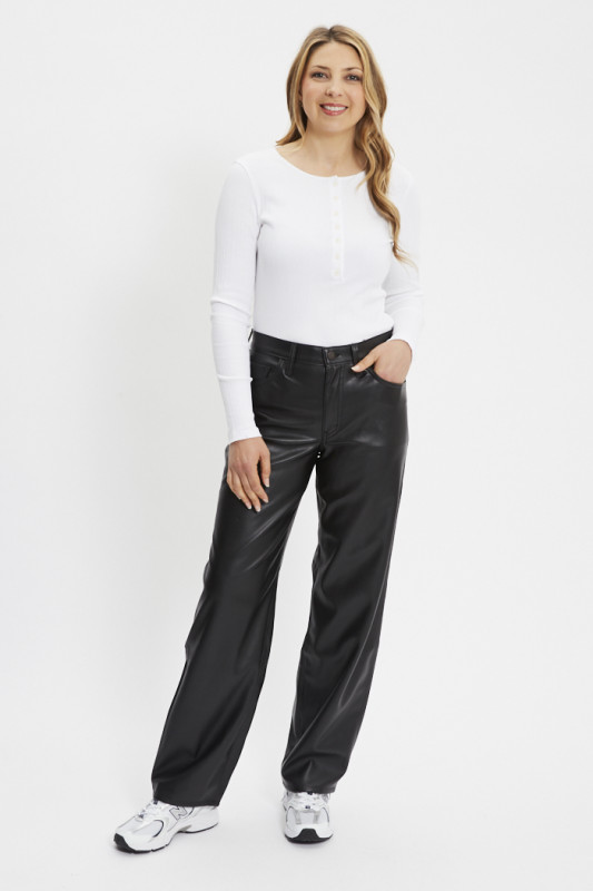 Jeans Baggy Dad simili cuir femme levi's