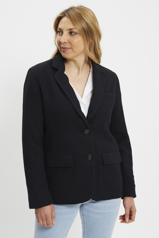 Blazer classic Amber noir femme