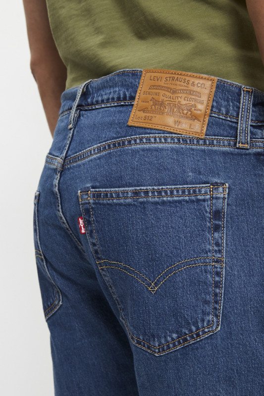 Jeans 512 slim taper dark indigo levi's