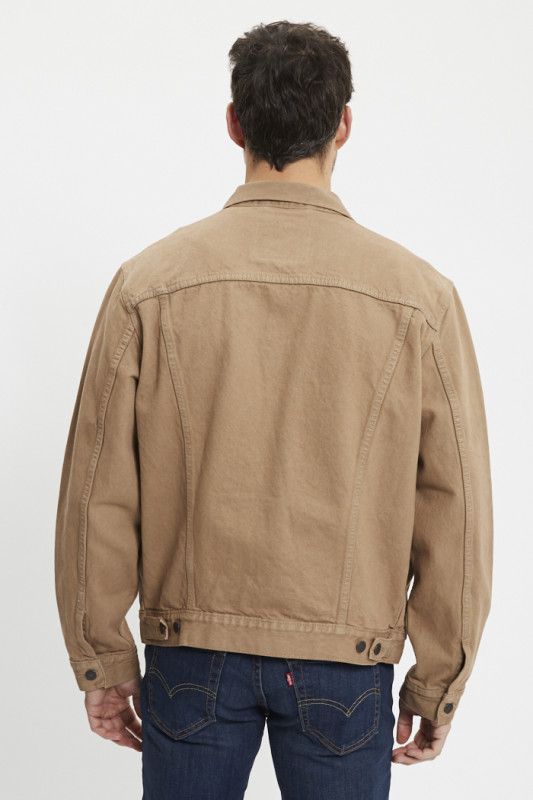 Veste Trucker marron