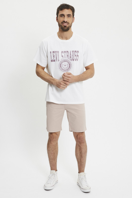 Short xx chino rose poudré levi's