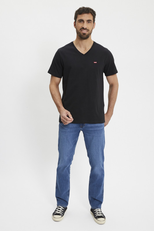 T-shirt Original col V noir levi's