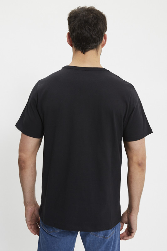 T-shirt Original col V noir