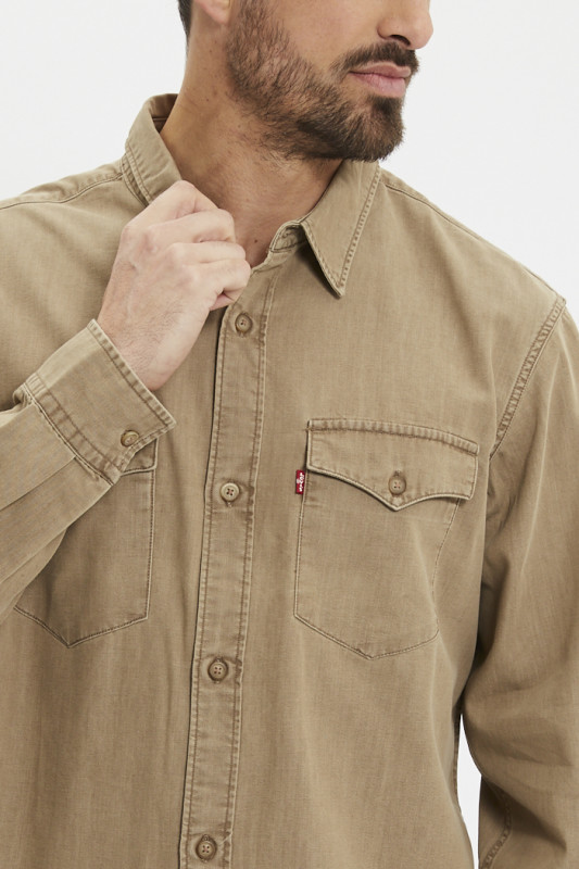 Chemise Western lightweight marron levi's