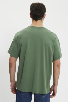 T-shirt relaxed fit vert