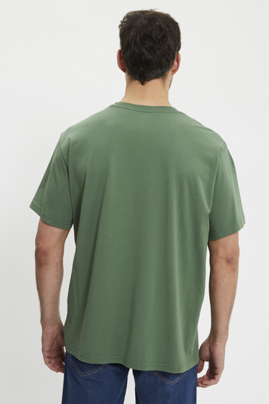 T-shirt relaxed fit vert