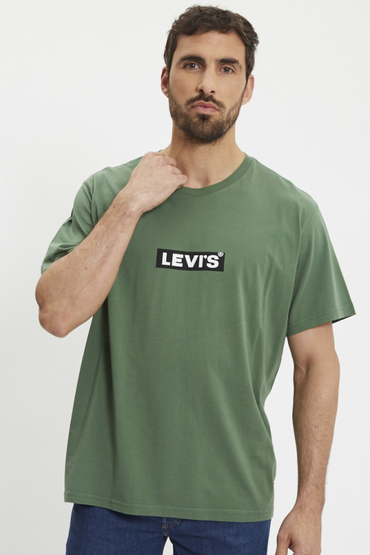 T-shirt relaxed fit vert homme