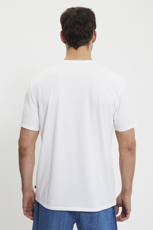 T-shirt Everywhere blanc en coton