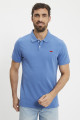 Polo slim Housemark bleu